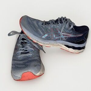 Asics Gel Nimbus 23 Women's 8 Blue Running Shoes Cushioned Shoes